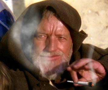 Smoking Obi-Wan