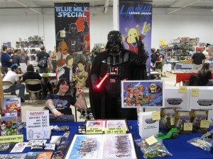 Darth Vader Retro Con 2013 Blue Milk Special