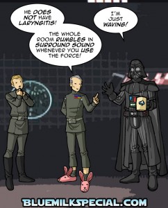 Tarkin Vader and Motti Blue Milk Special