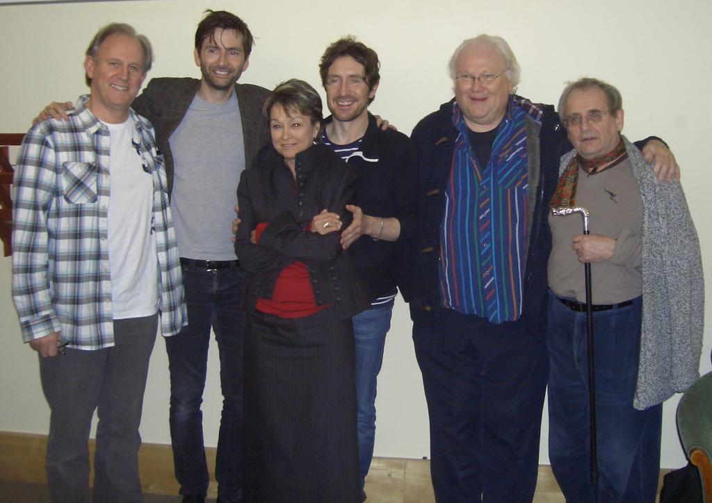 With all the Docs at Project Motor Mouth @PeterDavison5 @SawbonesHex @RealPaulMcGann @SylvesterMcCoy