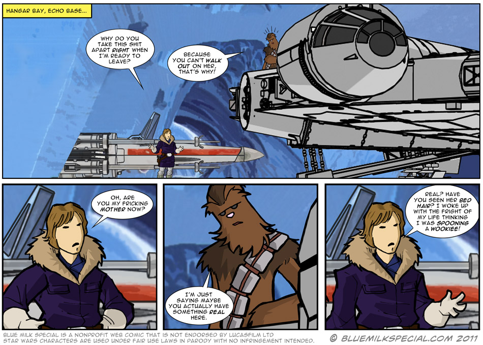 Will Han Solo leave the Princess?