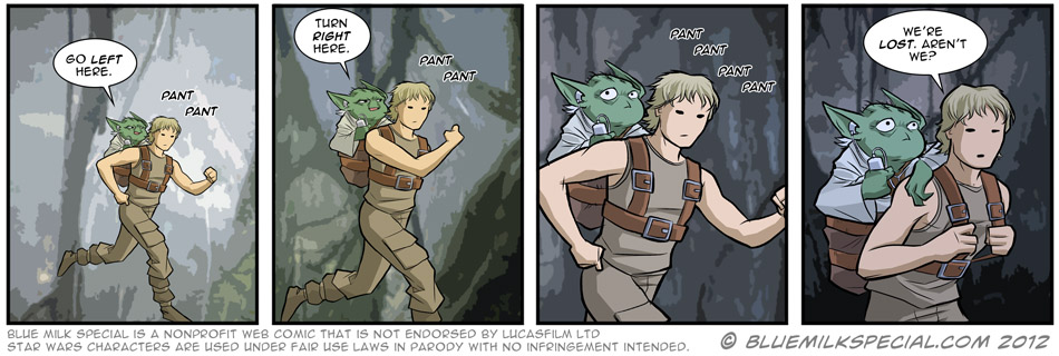 Somewhere on Dagobah…