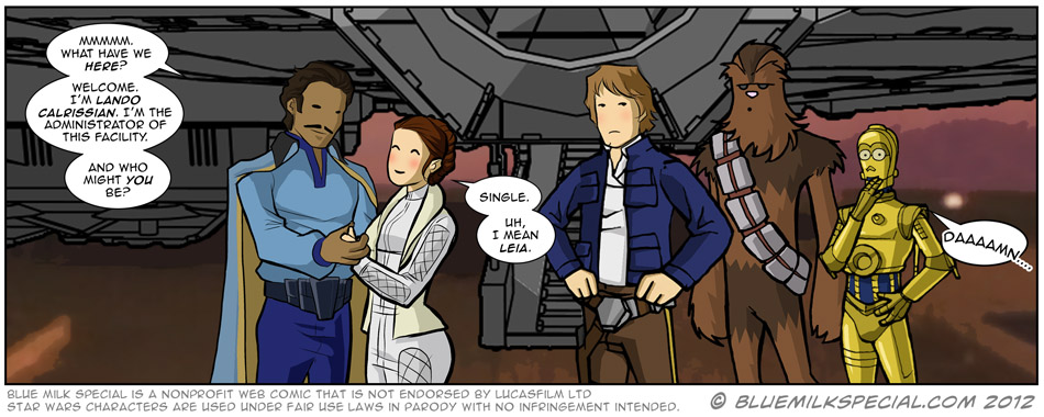 Lando meets Leia
