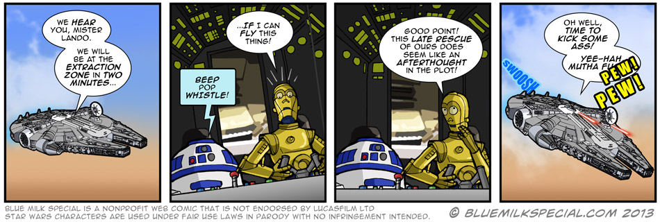 Droids to the rescue!