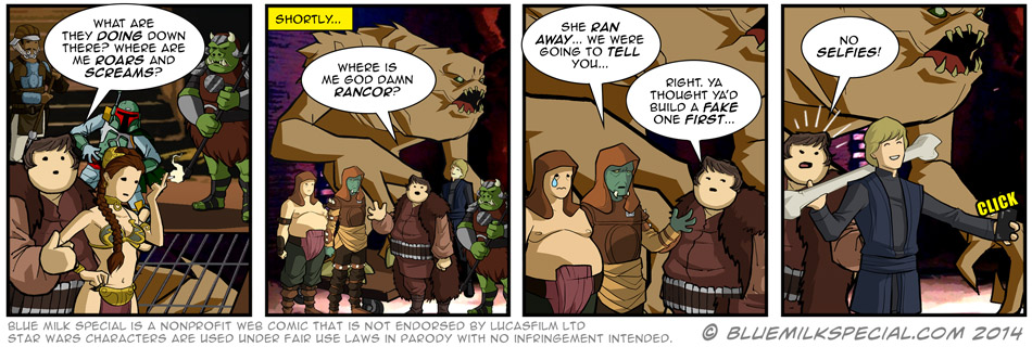 Mystery of the missing Rancor