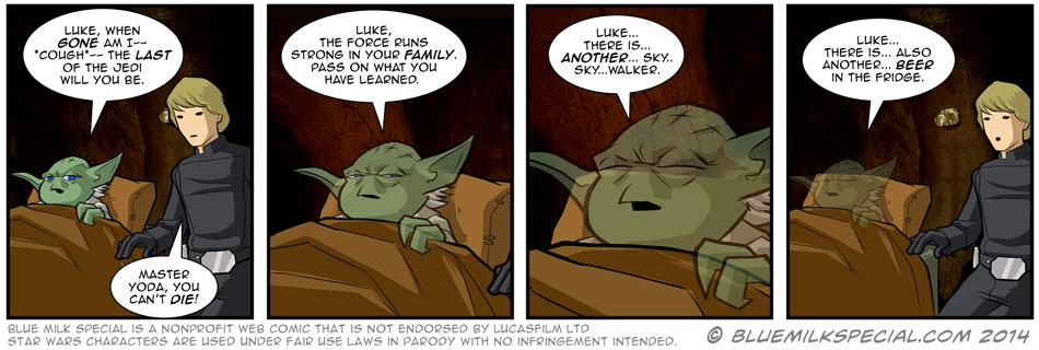 Yoda’s dying words