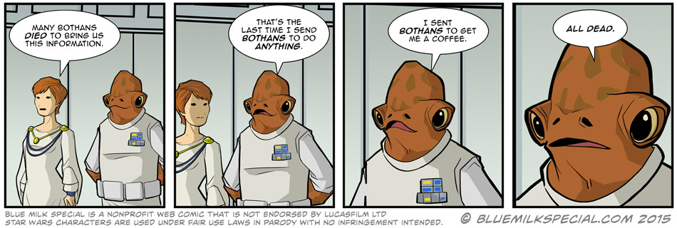 Many Bothans Died…