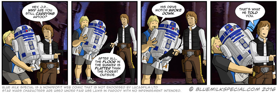 Artoo is a lying liar who lies!