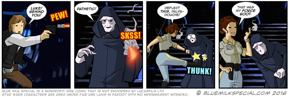 Leia’s Force Technique