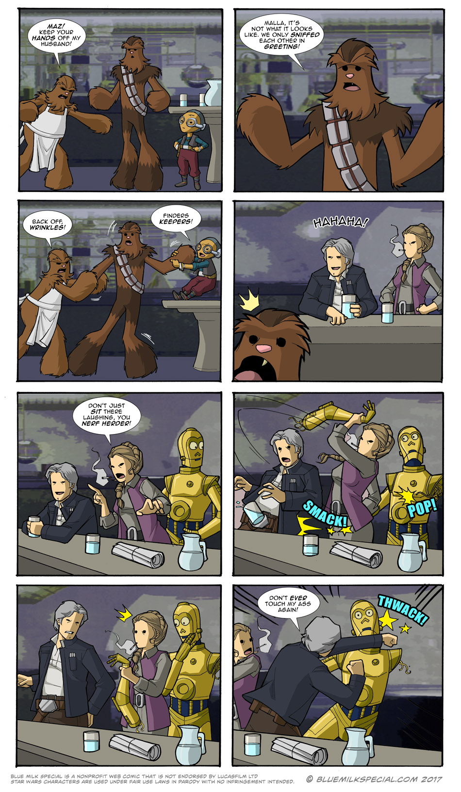 How Threepio Lost His Arm