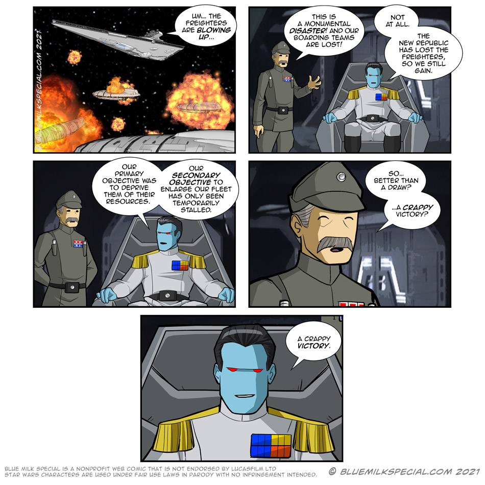 Thrawn wins (sort of)