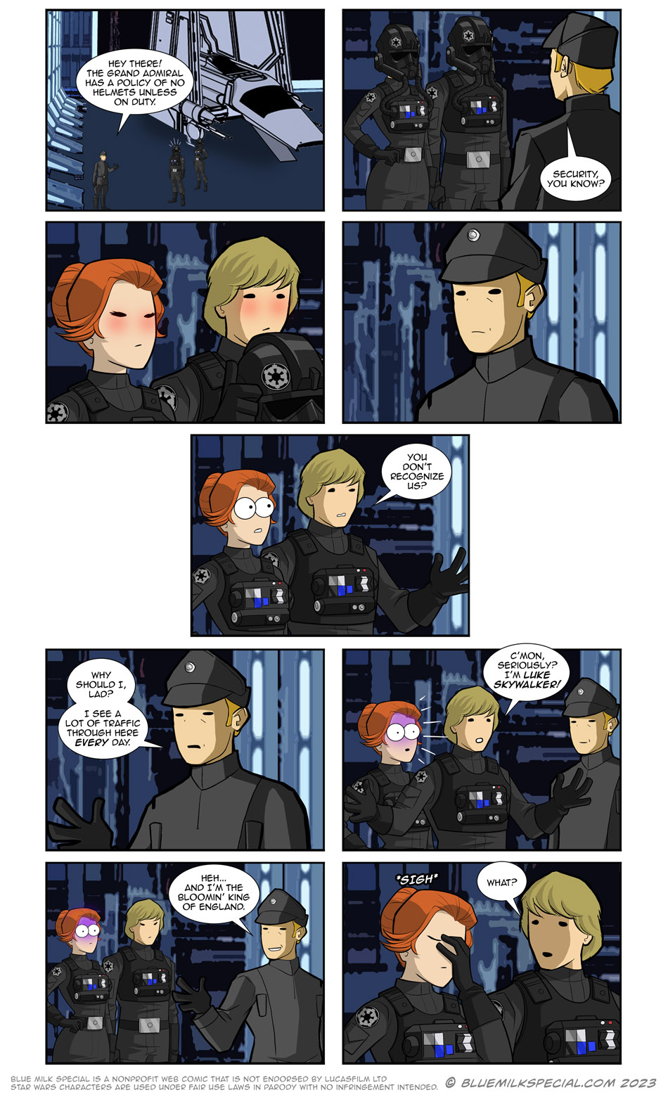 Silly TIE Fighter Pilots