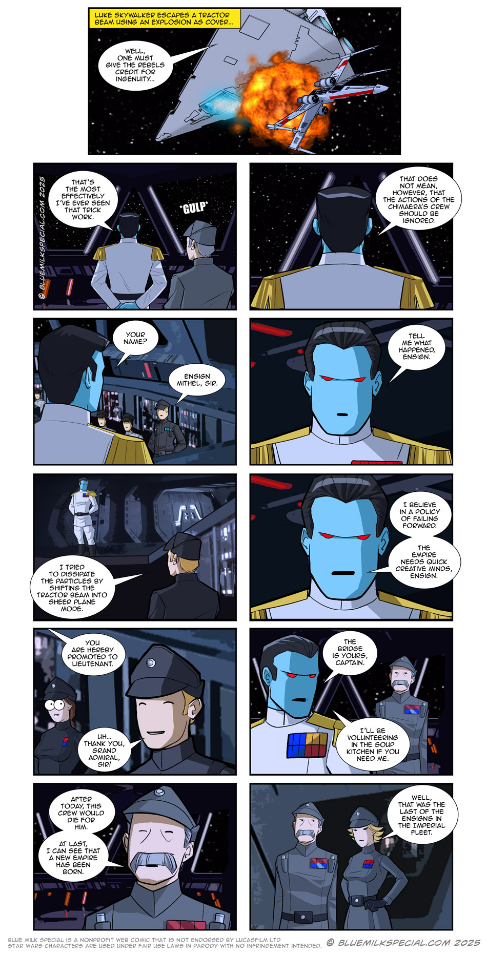 What a man, what a Grand Admiral Man
